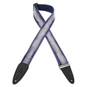 Levy's MC8DS-BLU Tracolla in cotone distressed Blu 2'