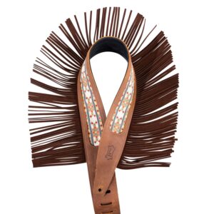 Levy's MG317BOI-BRN Tracolla in pelle Crazy Horse Brown 2 1/2'