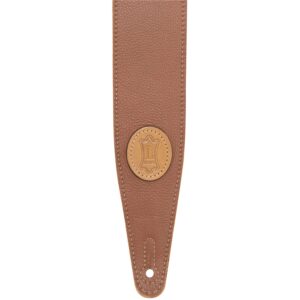 Levy's MGS317ST-TAN-SND Tracolla in pelle con retro in pelle scamosciata Tan 2 1/2'