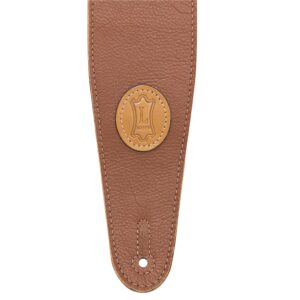 Levy's MGS44ST3-TAN-SND Tracolla in pelle con retro in pelle scamosciata Tan 3'