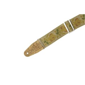Levy's MH8P-008 Tracolla in canapa Rosa Motif Yellow and Orange 2'