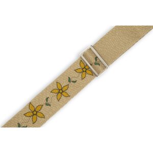 Levy's MH8P-011 Tracolla in canapa Flowering Vines Yellow Flowers 2'