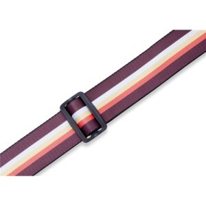 Levy's MP2-001 Tracolla in poliestere 3 Bar Stripe 2'