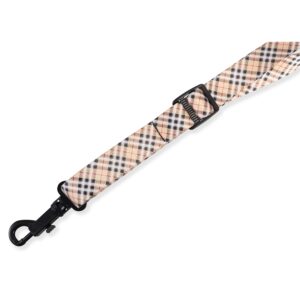 Levy's MP27-001 Tracolla per sax Plaid Tan Black Red 2 3/8'