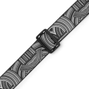Levy's MP2TAT-002 Tracolla in poliestere Tattoo Series Tribal 2'