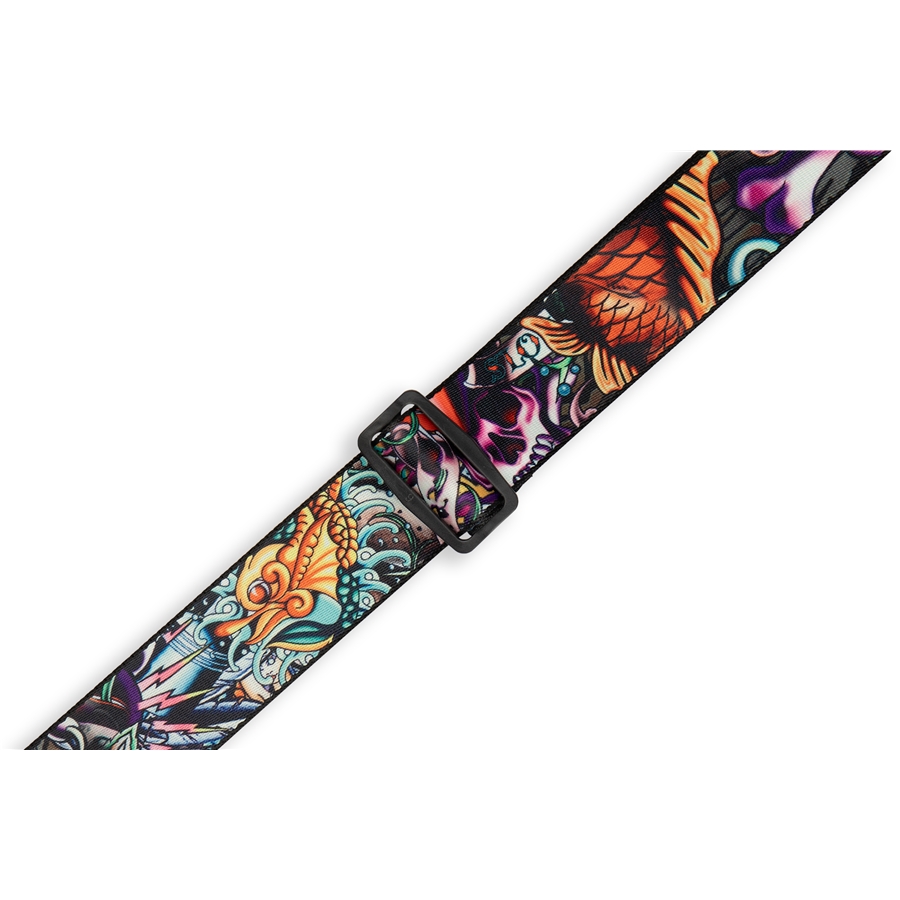 Levy's MP2TAT-003 Tracolla in poliestere Tattoo Series New School 2'