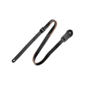 Levy's MS19-BLK Tracolla per mandolino in pelle scamosciata Black 3/4'