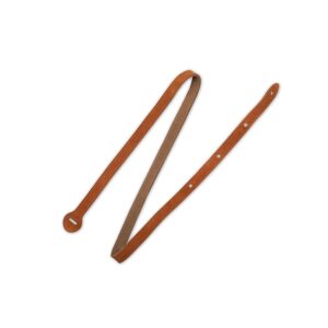 Levy's MS19-BRN Tracolla per mandolino in pelle scamosciata Brown 3/4'