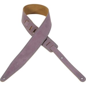 Levy's MS317AUR-PRP Tracolla in pelle scamosciata Purple 2 1/2'