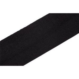 Levy's MSSBC4-BLK Tracolla per basso in cotone Black On Black 3'