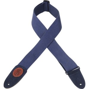 Levy's MSSC8-NAV Tracolla in cotone Navy 2'