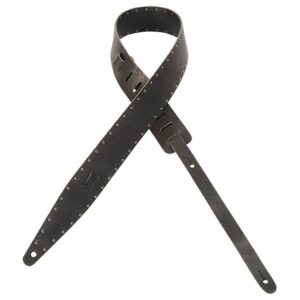 Levy's MV417ST-BLK Tracolla in pelle conciata al vegetale Black 2'