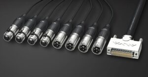 ALVA Multi-core D-Sub 25 M  4 XLR M + 4 XLR F 5m