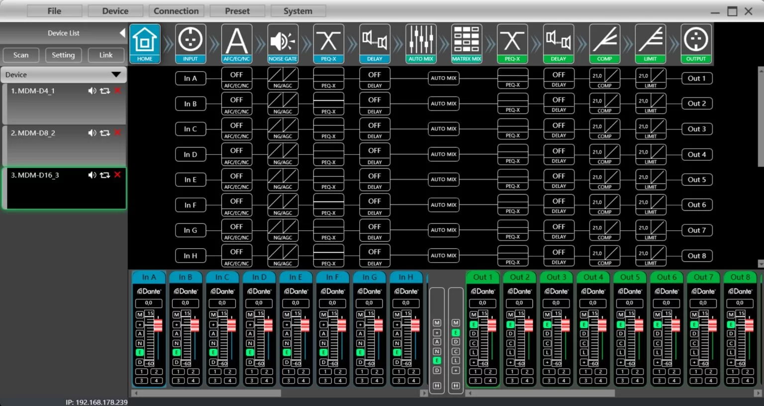 Dateq MDM-D16