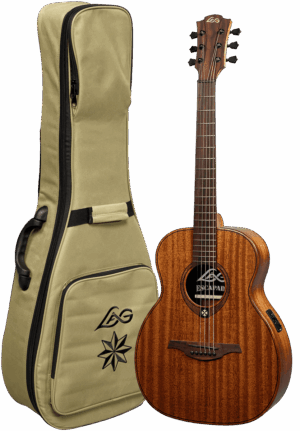 Lag ESCAPADE-L-KAE Chitarra Acustica Travel Mancina EQ