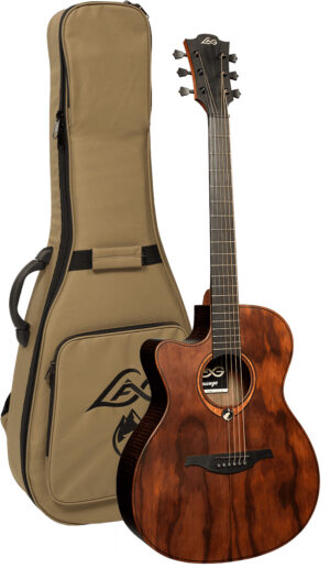 Lag SAUVAGE-ACE-L Chitarra Acustica Auditorium Cutaway EQ Mancina