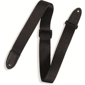 Levy's MPJR-BLK Tracolla per bambini Solid Black 1 1/2'