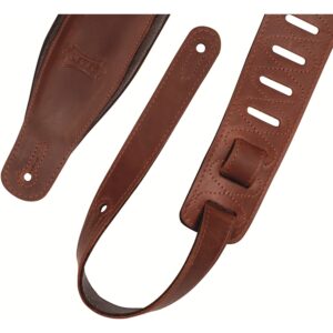 Levy's PM32BH-BRN Tracolla in pelle morbida Distressed Brown 3'