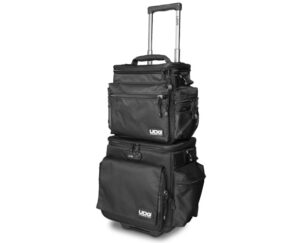 UDG GEAR U9679BL/OR - ULTIMATE SLINGBAG TROLLEY SET DELUXE BLACK, ORANGE INSIDE