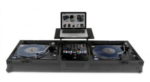 UDG GEAR U91028BL2 - FC SET PLX9/SL1200 BLACK MK2 PLUS (LAPTOP SHELF + WHEELS)