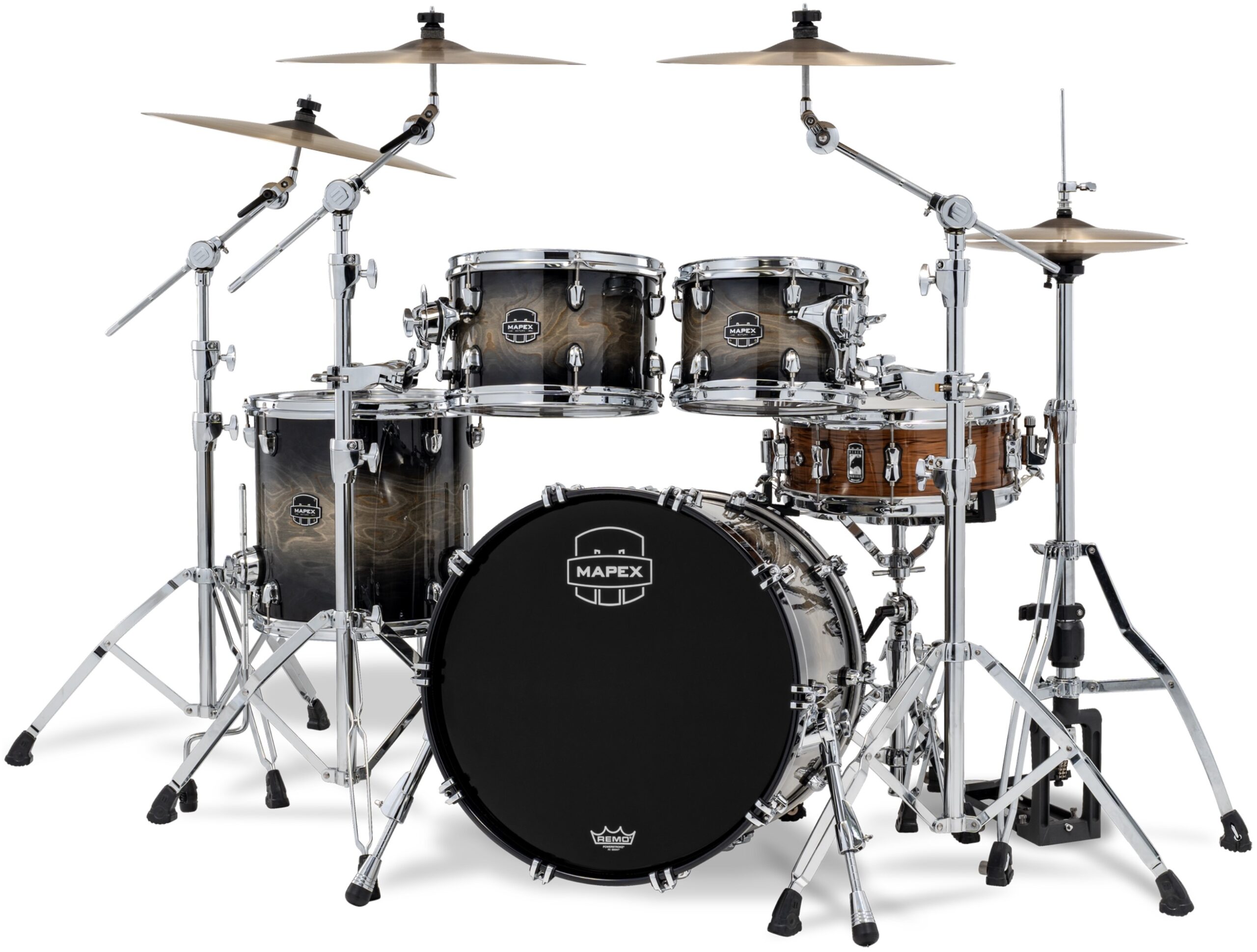 MAPEX IT SR504XZXG DRUM SET SATURN VI BLACK INK BURST