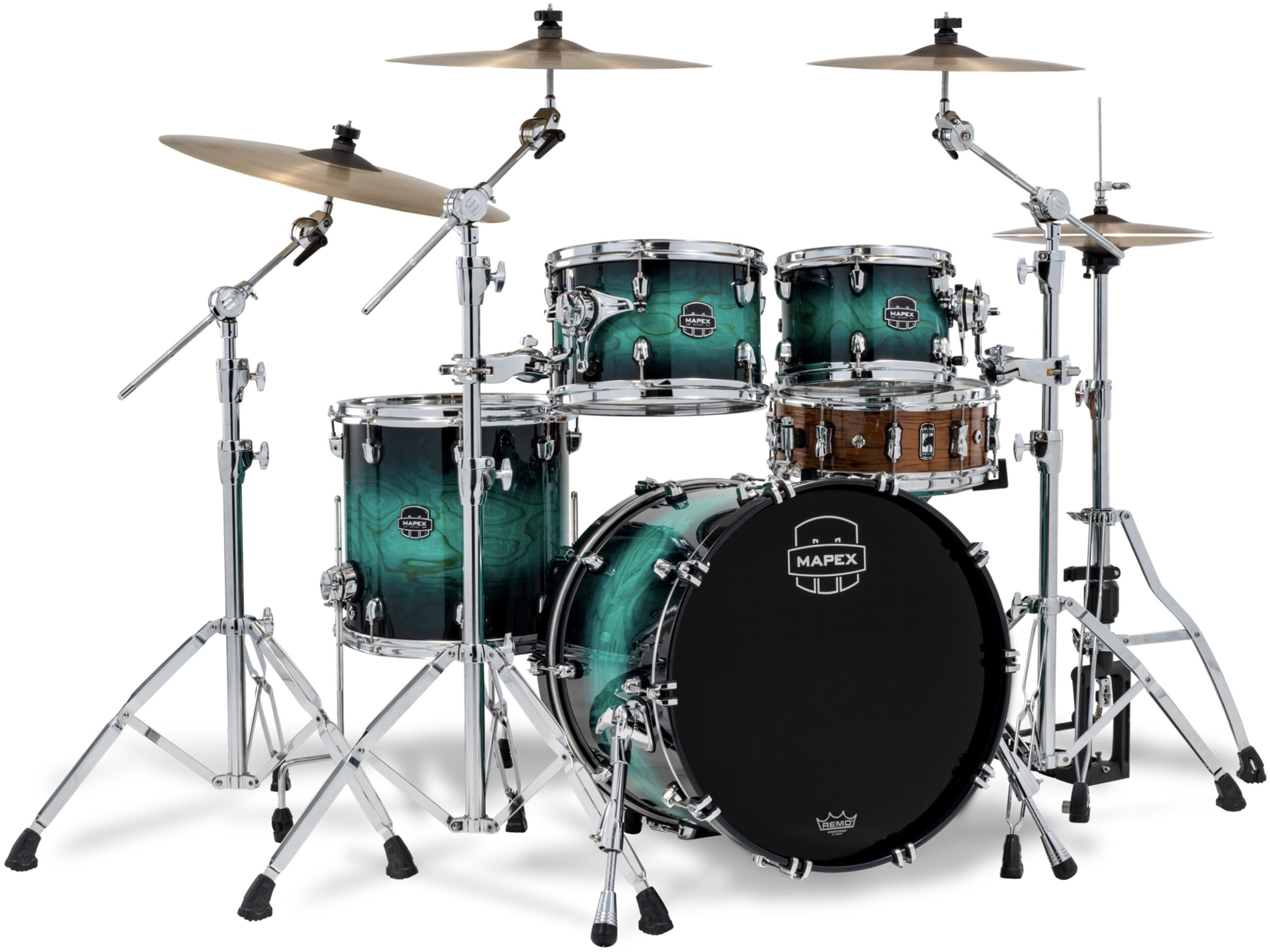 MAPEX IT SR504XZXT DRUM SET SATURN VI MARINE TEAL BURST