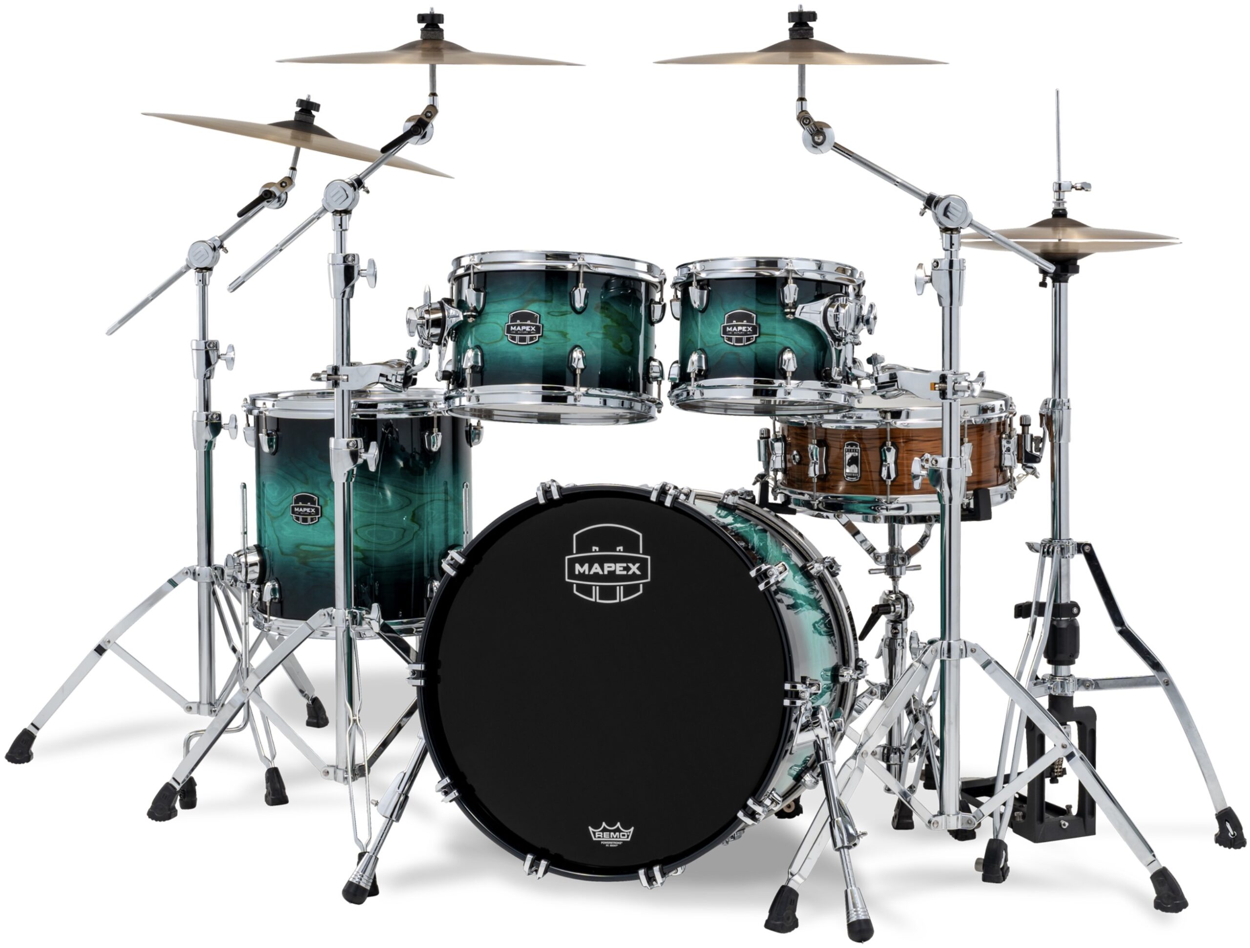 MAPEX IT SR504XZXT DRUM SET SATURN VI MARINE TEAL BURST