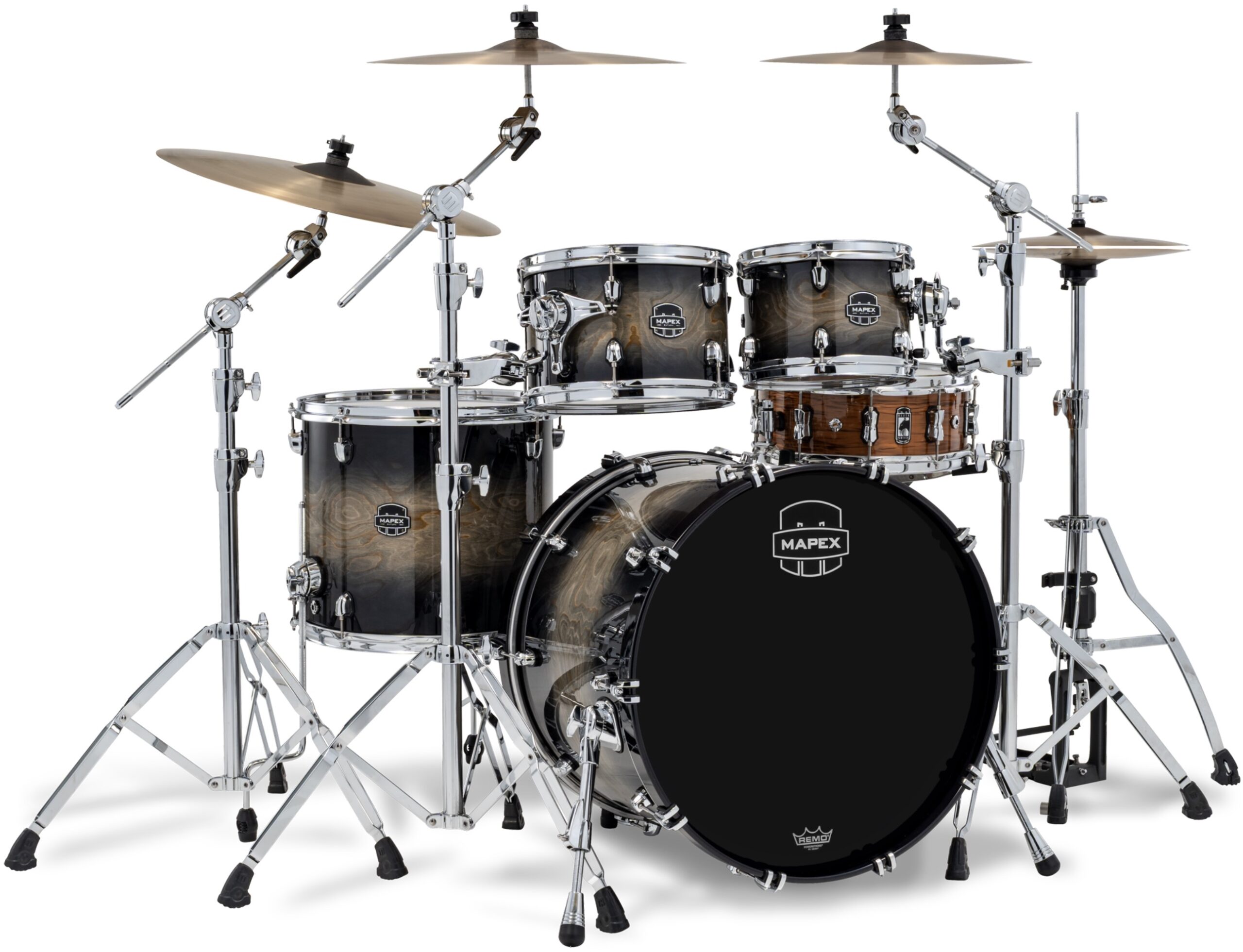 MAPEX IT SR529XUZXG DRUM SET SATURN VI BLACK INK BURST