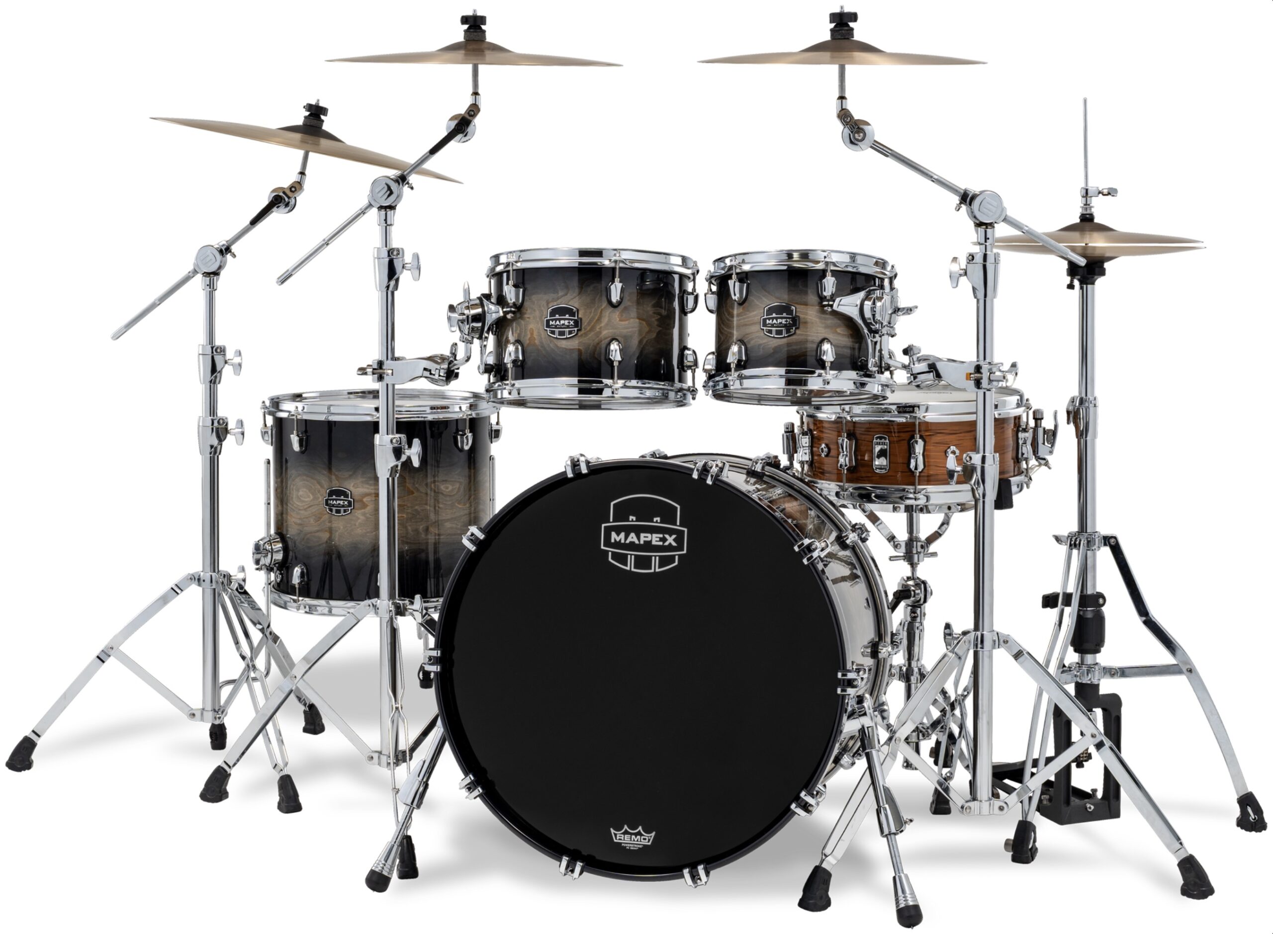MAPEX IT SR529XUZXG DRUM SET SATURN VI BLACK INK BURST