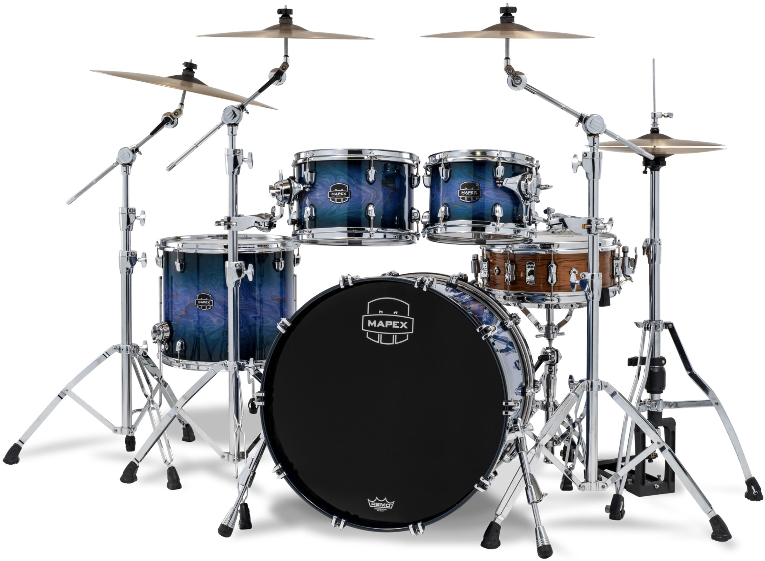 MAPEX IT SR529XUZXQ DRUM SET SATURN VI COBALT BURST