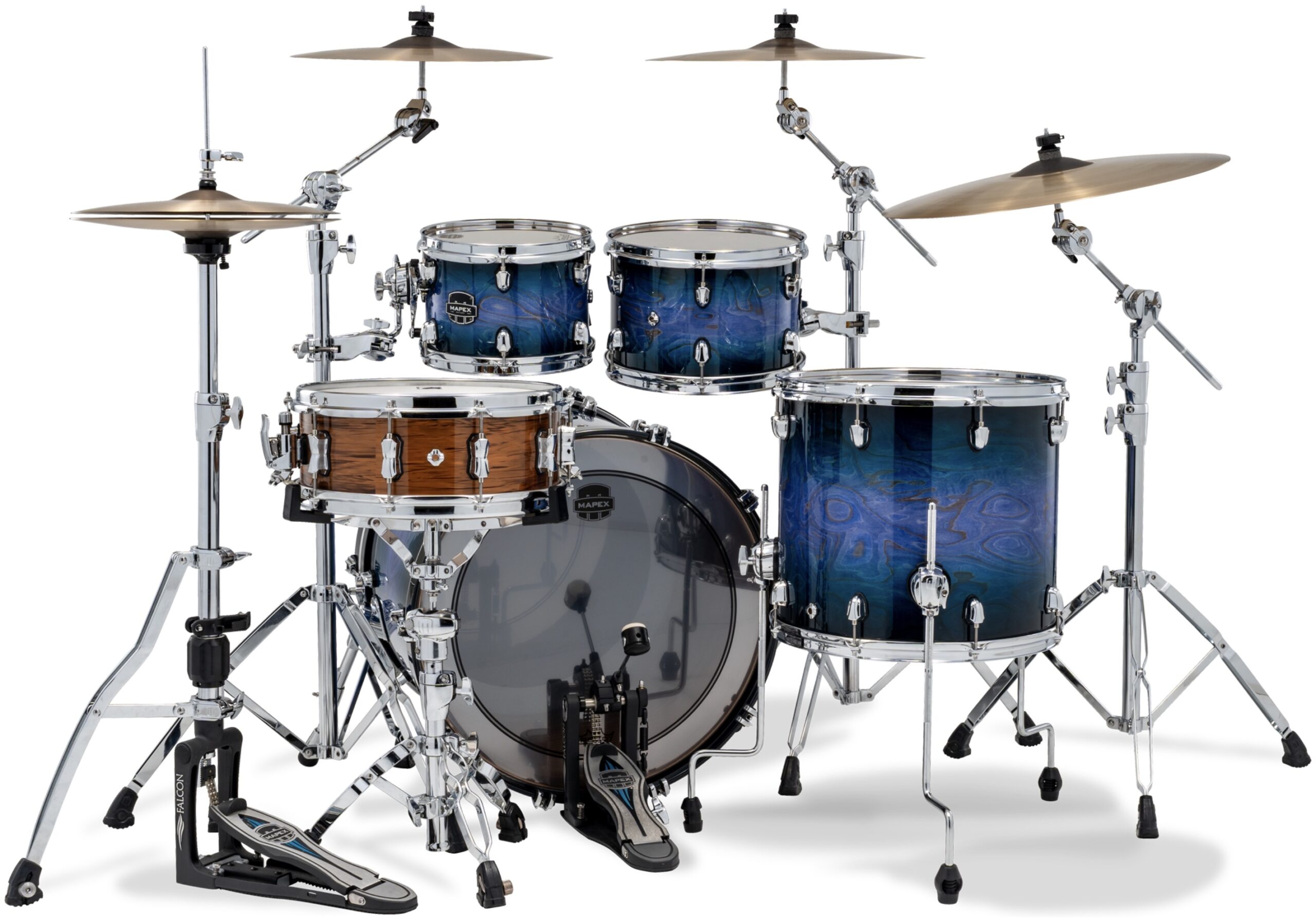 MAPEX IT SR529XUZXQ DRUM SET SATURN VI COBALT BURST
