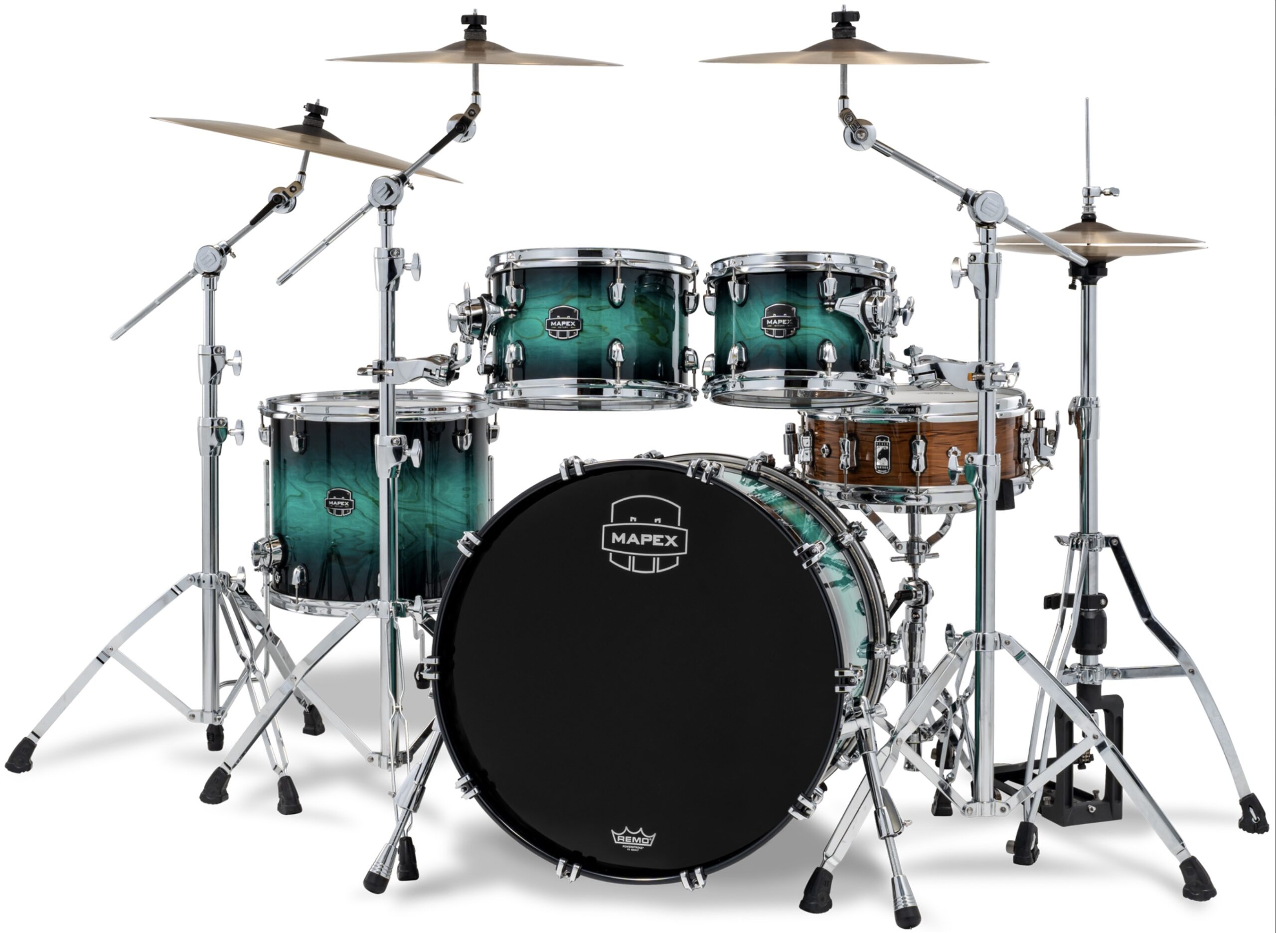 MAPEX IT SR529XUZXT DRUM SET SATURN VI MARINE TEAL BURST