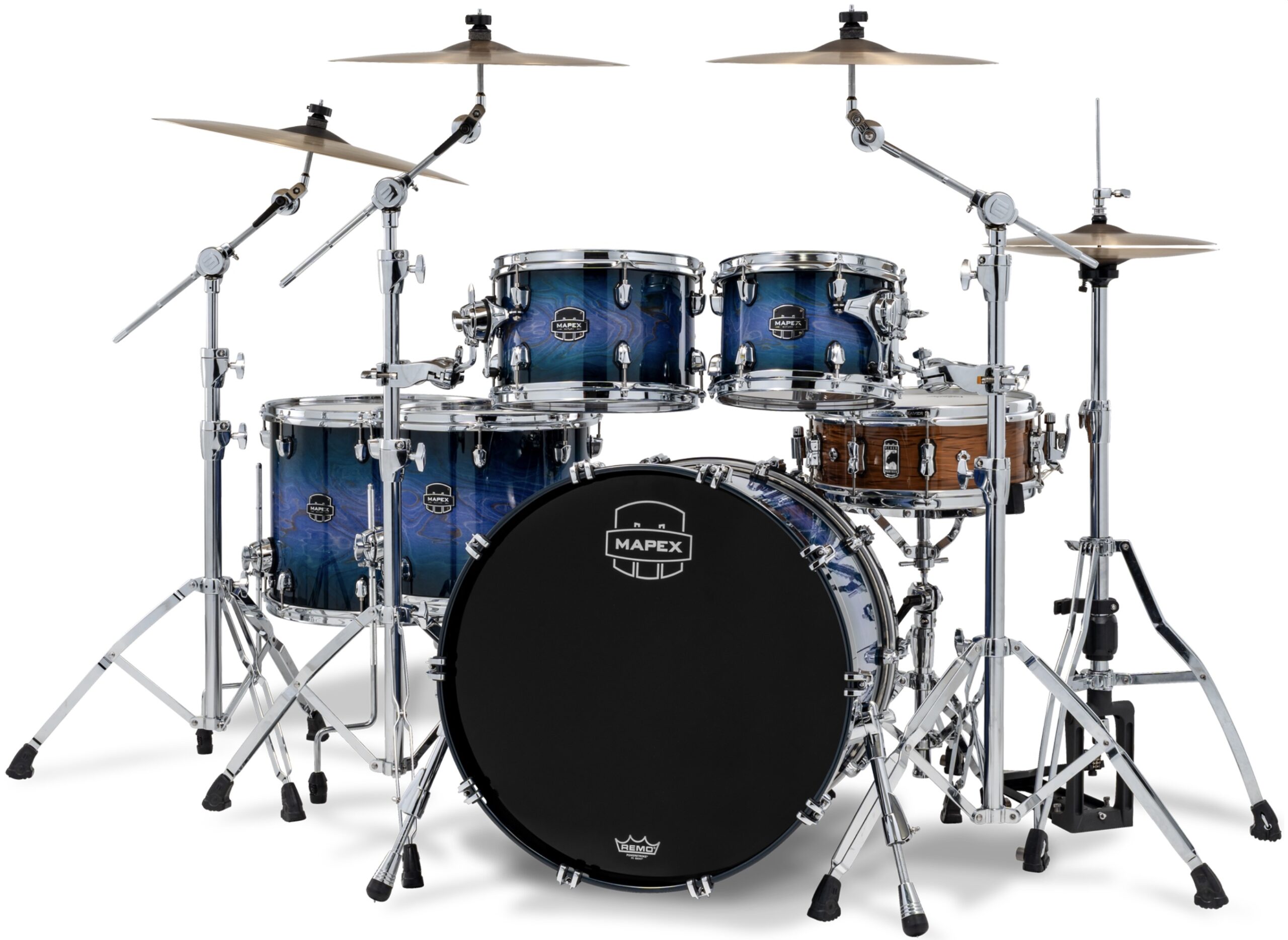 MAPEX IT SR628XUZXQ DRUM SET SATURN VI COBALT BURST