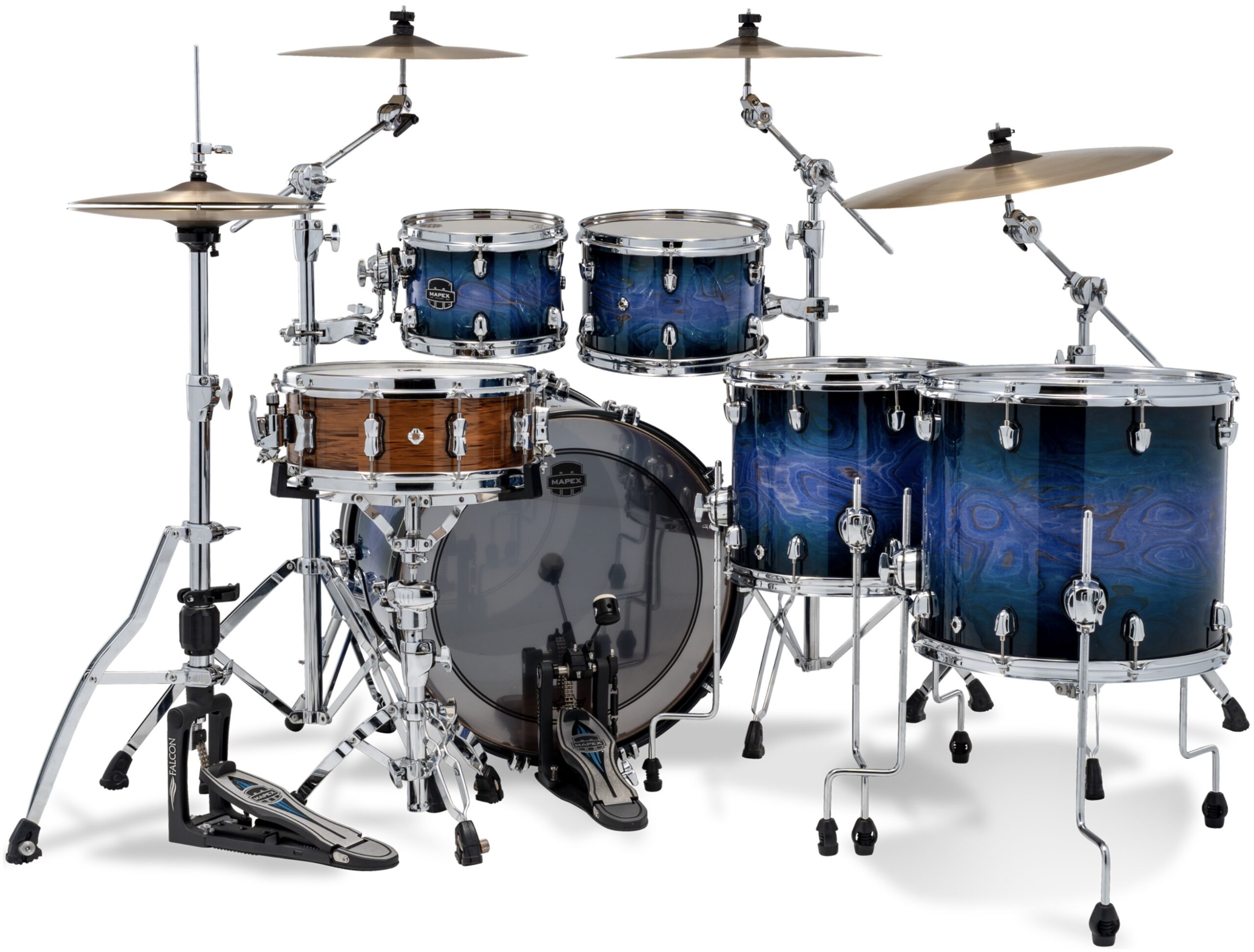 MAPEX IT SR628XUZXQ DRUM SET SATURN VI COBALT BURST