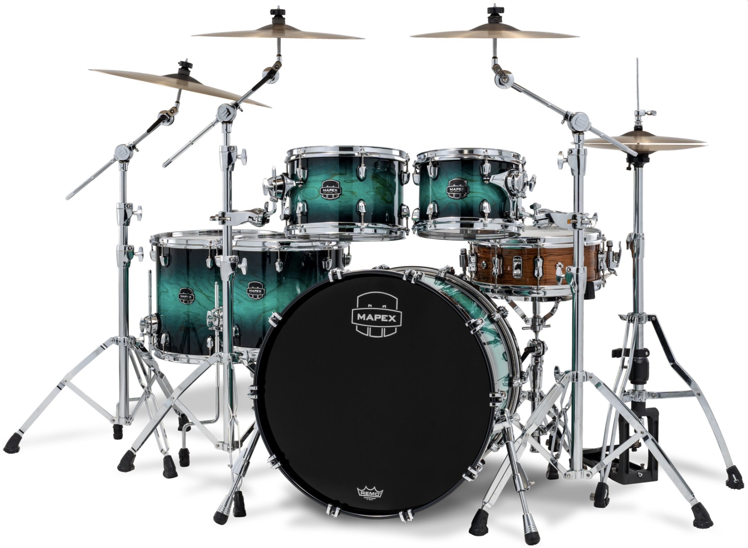 MAPEX IT SR628XUZXT DRUM SET SATURN VI MARINE TEAL BURST