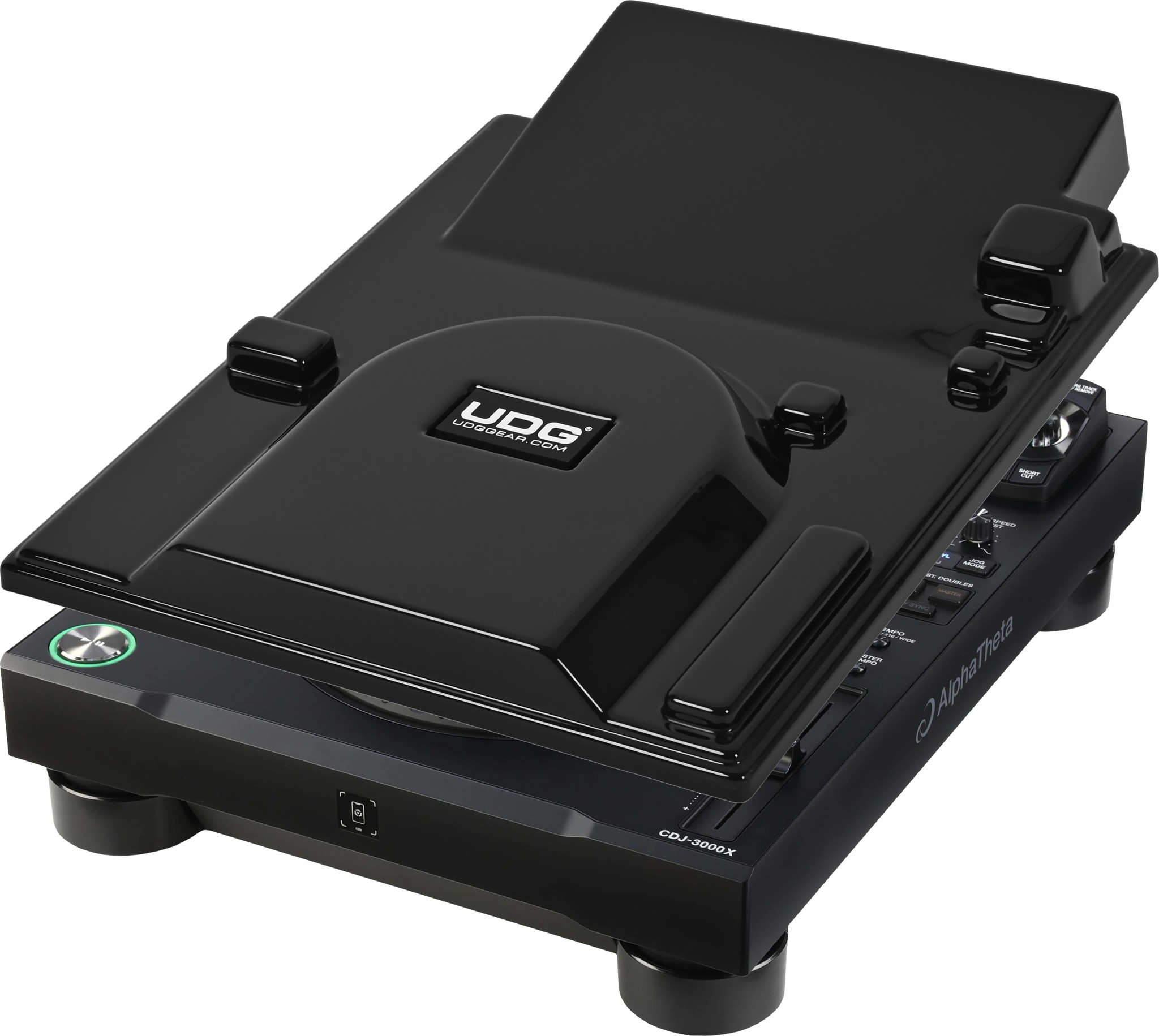 UDG GEAR U94130BL UL COVER ALPHATHETA CDJ-3000X EQUIPMENT COVER BLACK