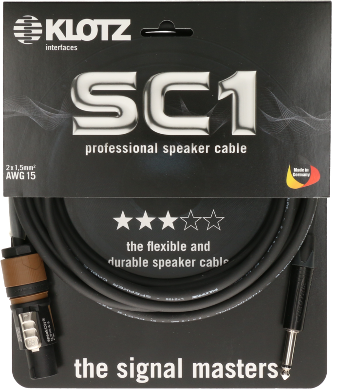 KLOTZ CABLES SC1-L2FP0100