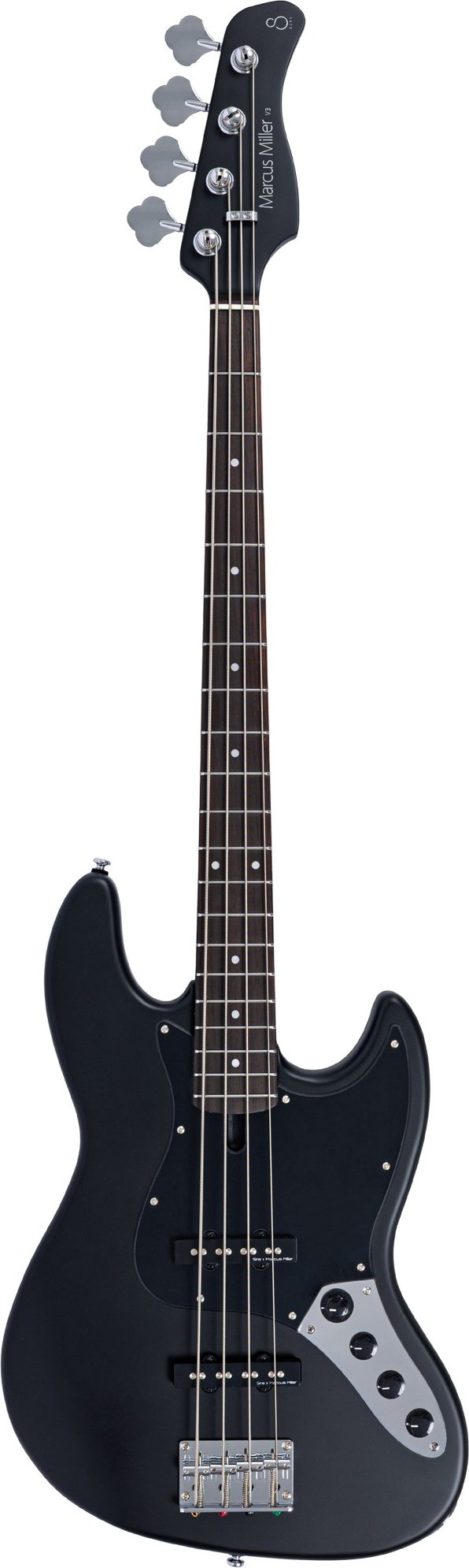 MARCUS MILLER V3-4 NEW GEN BKS BLACK SATIN