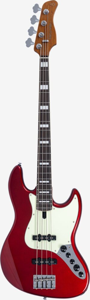 MARCUS MILLER V7 ALDER-4 NEW GEN CAR CANDY APPLE RED