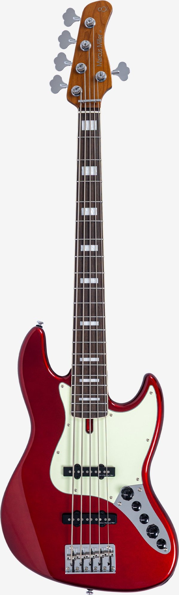 MARCUS MILLER V7 ALDER-5 NEW GEN CAR CANDY APPLE RED