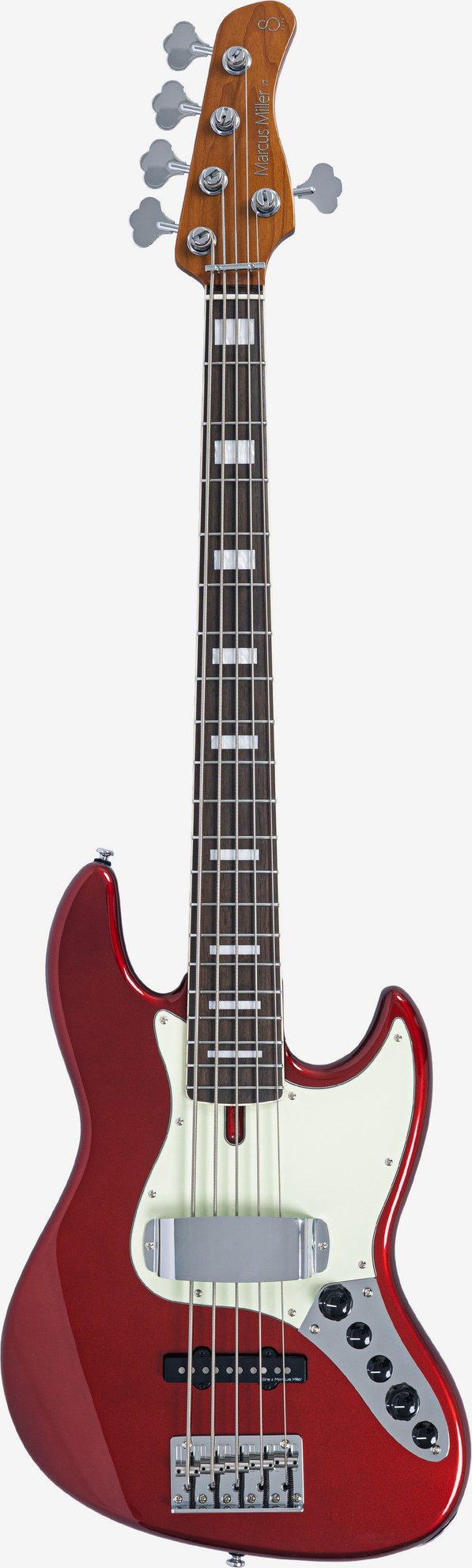 MARCUS MILLER V7 ALDER-5 NEW GEN CAR CANDY APPLE RED