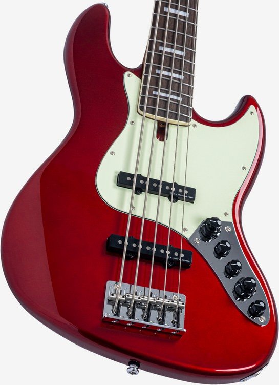 MARCUS MILLER V7 ALDER-5 NEW GEN CAR CANDY APPLE RED