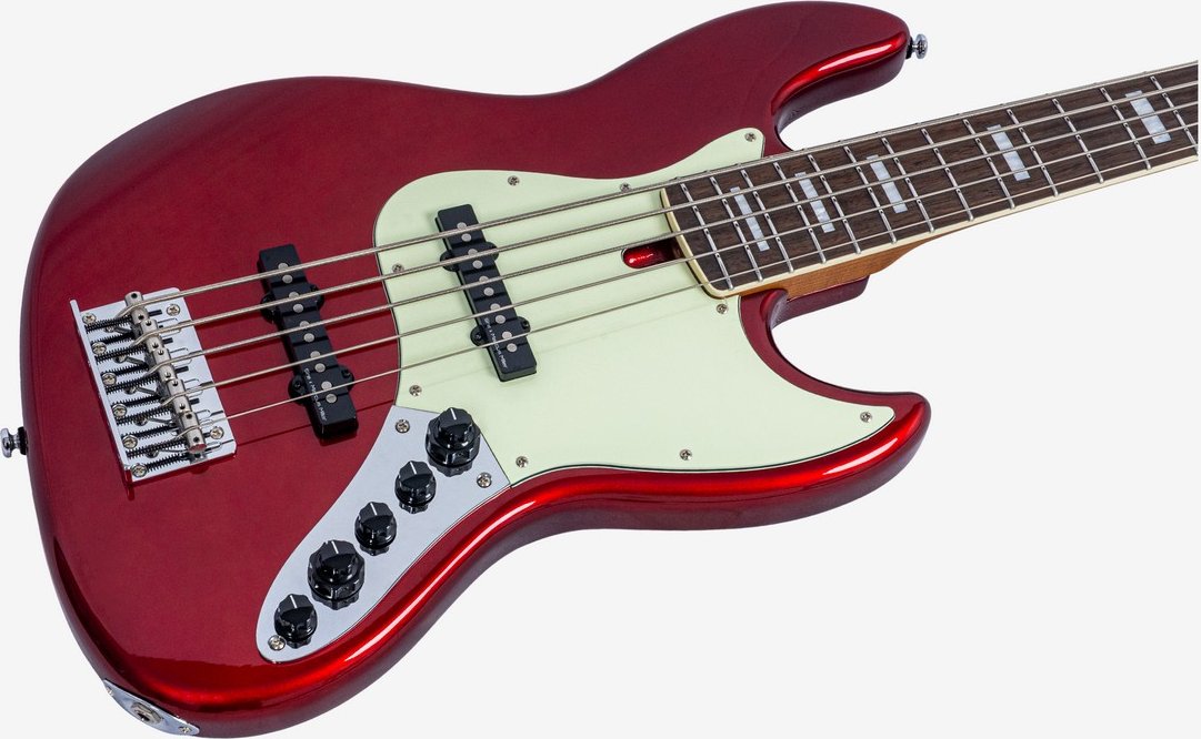 MARCUS MILLER V7 ALDER-5 NEW GEN CAR CANDY APPLE RED