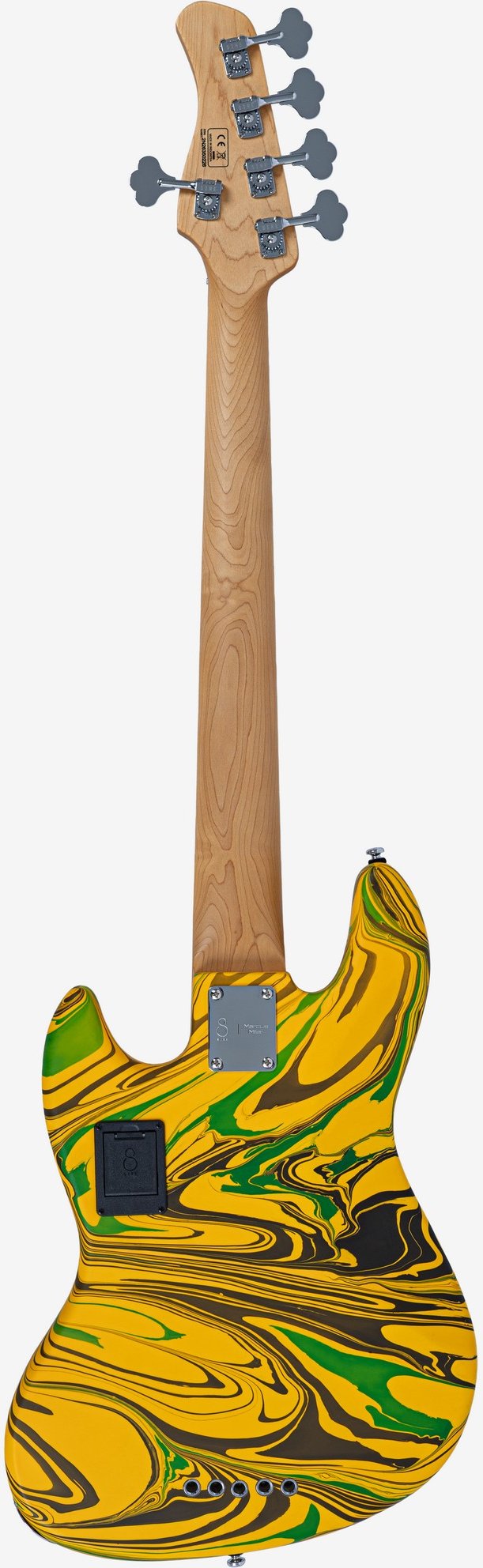 MARCUS MILLER V7 ALDER-5 NEW GEN YELLOW SWIRL