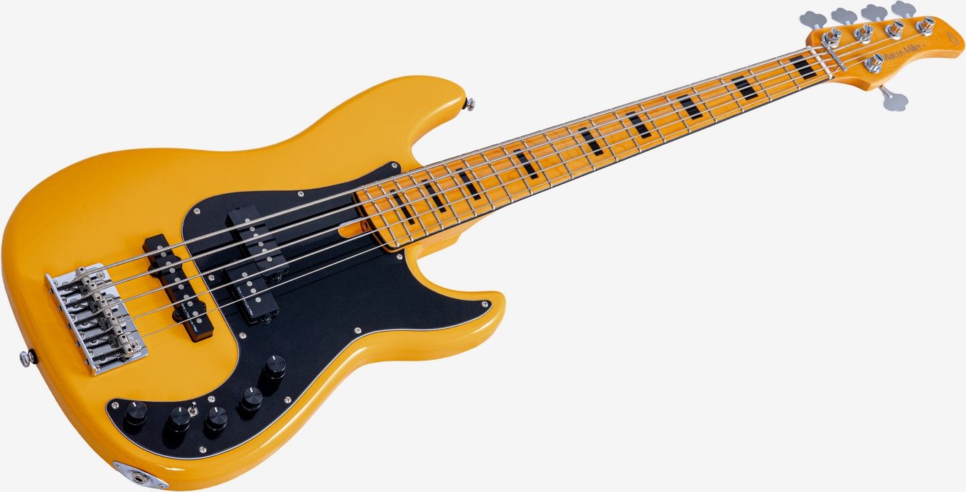MARCUS MILLER P7 ALDER-5 NEW GEN SUNSHINE YELLOW