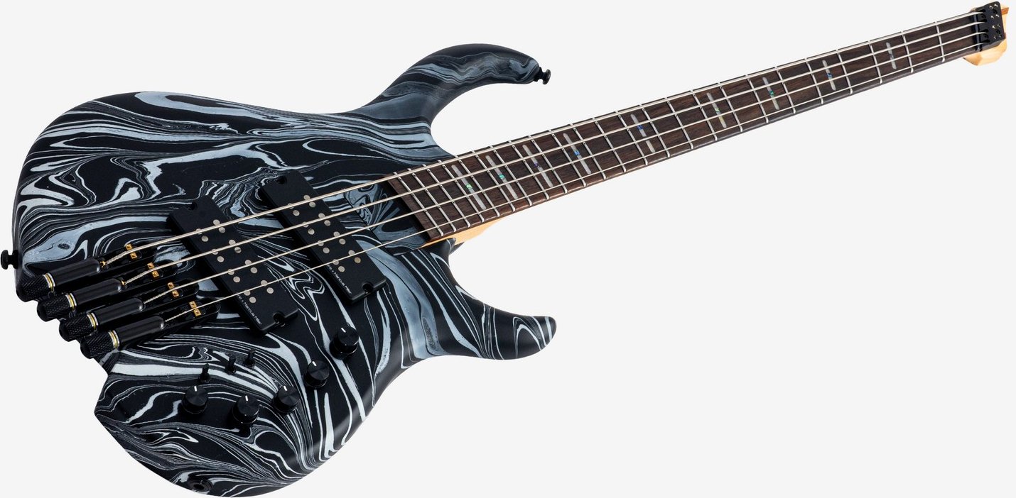 MARCUS MILLER M6 HEADLESS 4 BLACK SWIRL
