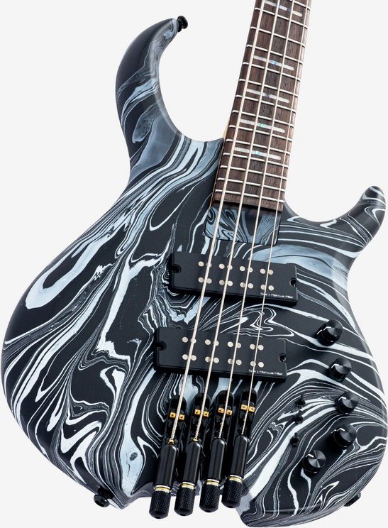 MARCUS MILLER M6 HEADLESS 4 BLACK SWIRL
