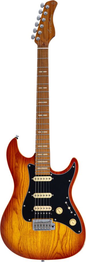 SIRE GUITARS S7 ASH TOP AMBER BURST
