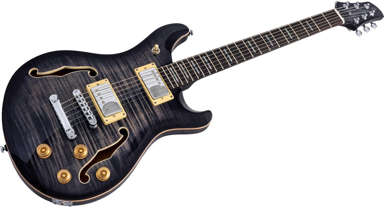 SIRE GUITARS Q7 HOLLOW TBK TRANS BLACK