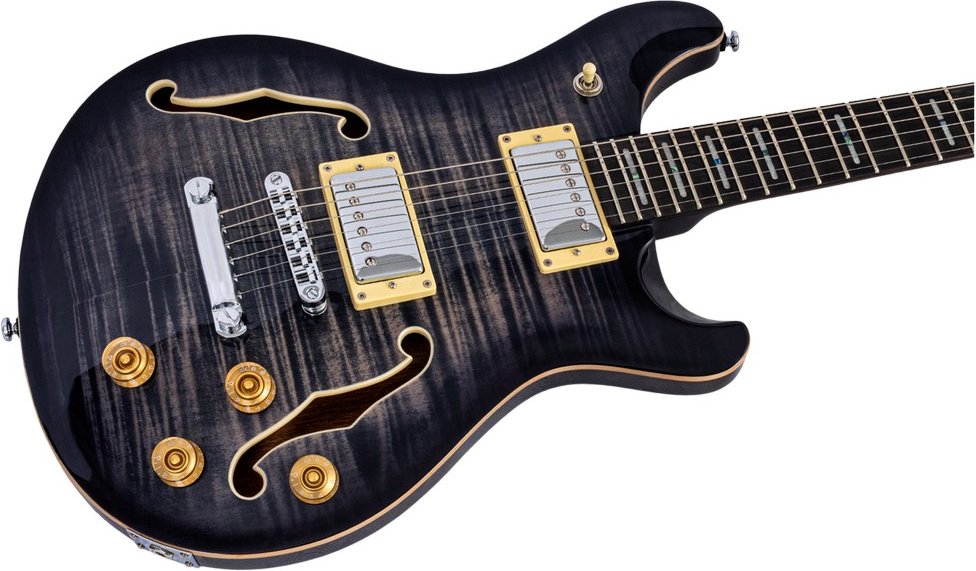 SIRE GUITARS Q7 HOLLOW TBK TRANS BLACK